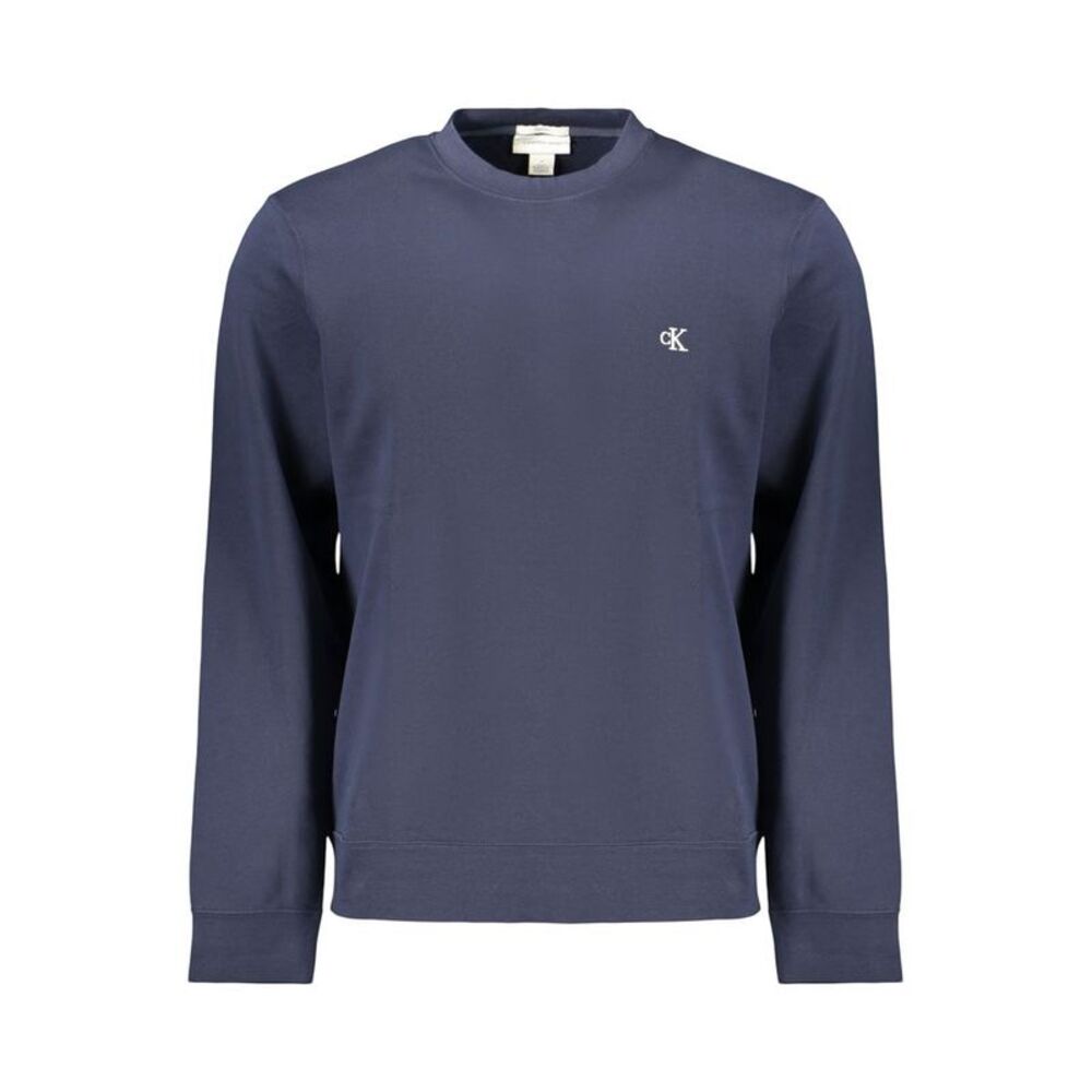 Calvin Klein Blue Cotton Men's Men's Sweatshirt